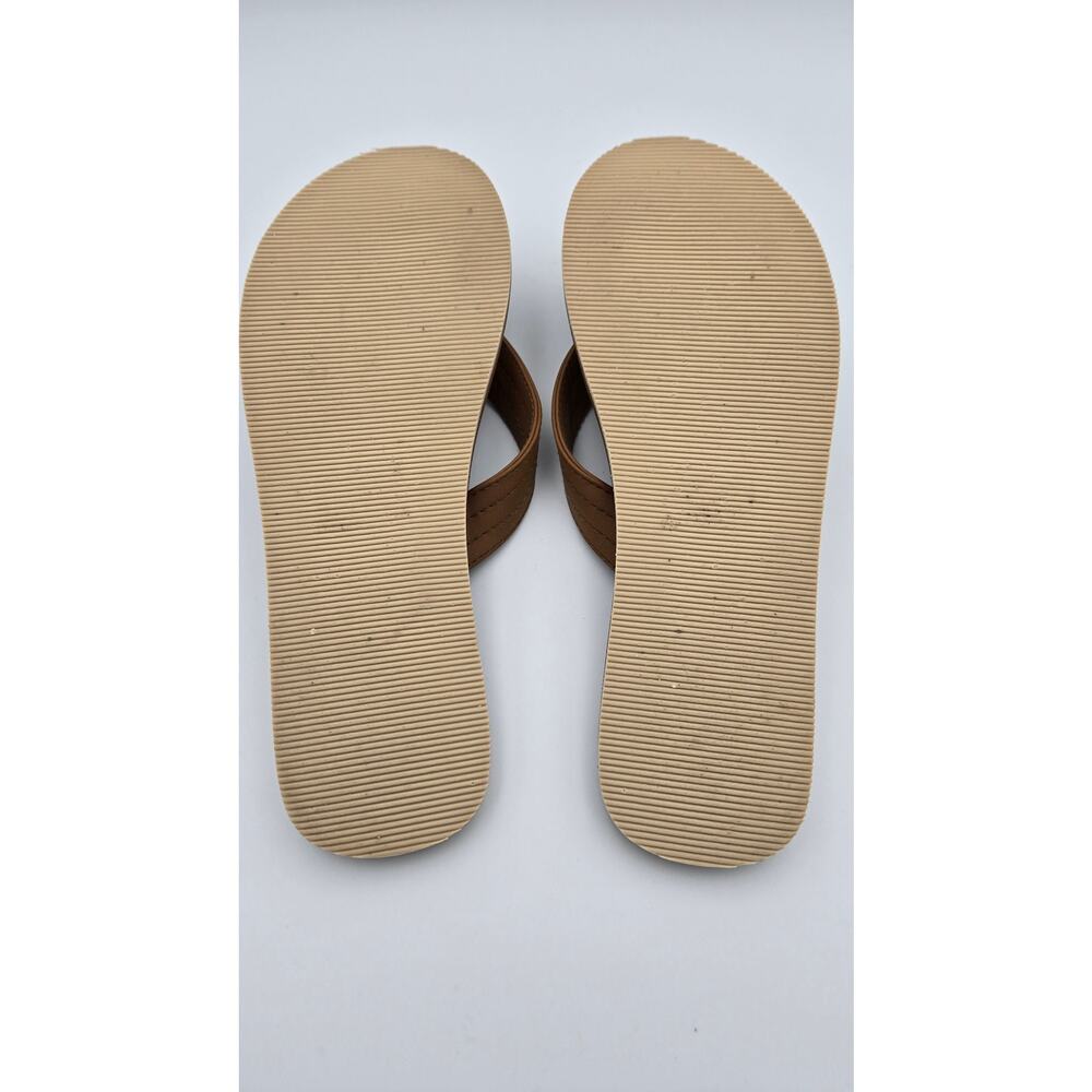 Tommy Bahama Speedwell Sandals Women 9 Tan Thong Flip Flops NWT - Picture 9 of 9